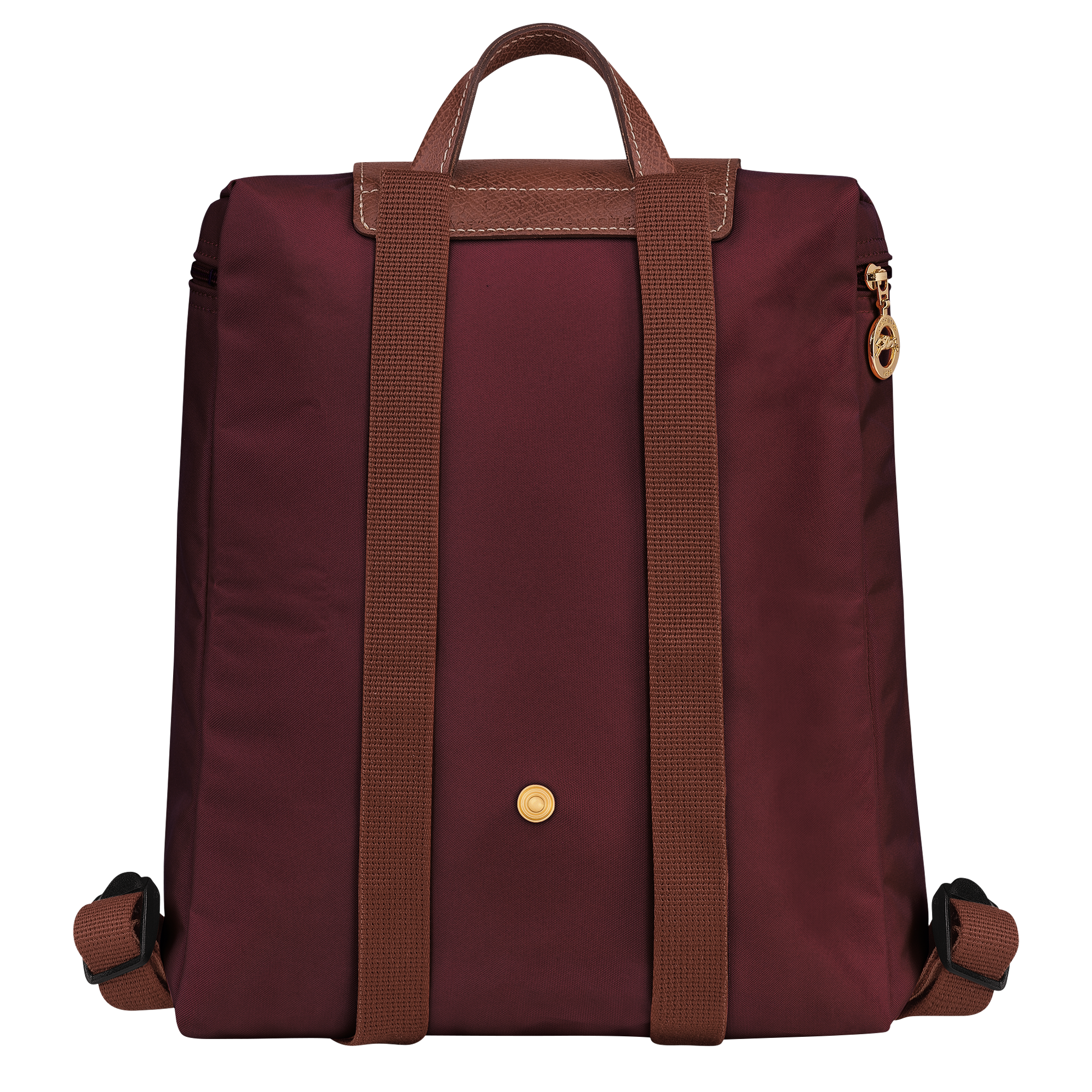 Backpack, Burgundy - View 3 of
6 - zoom in Le Pliage Original Backpack, Burgundy