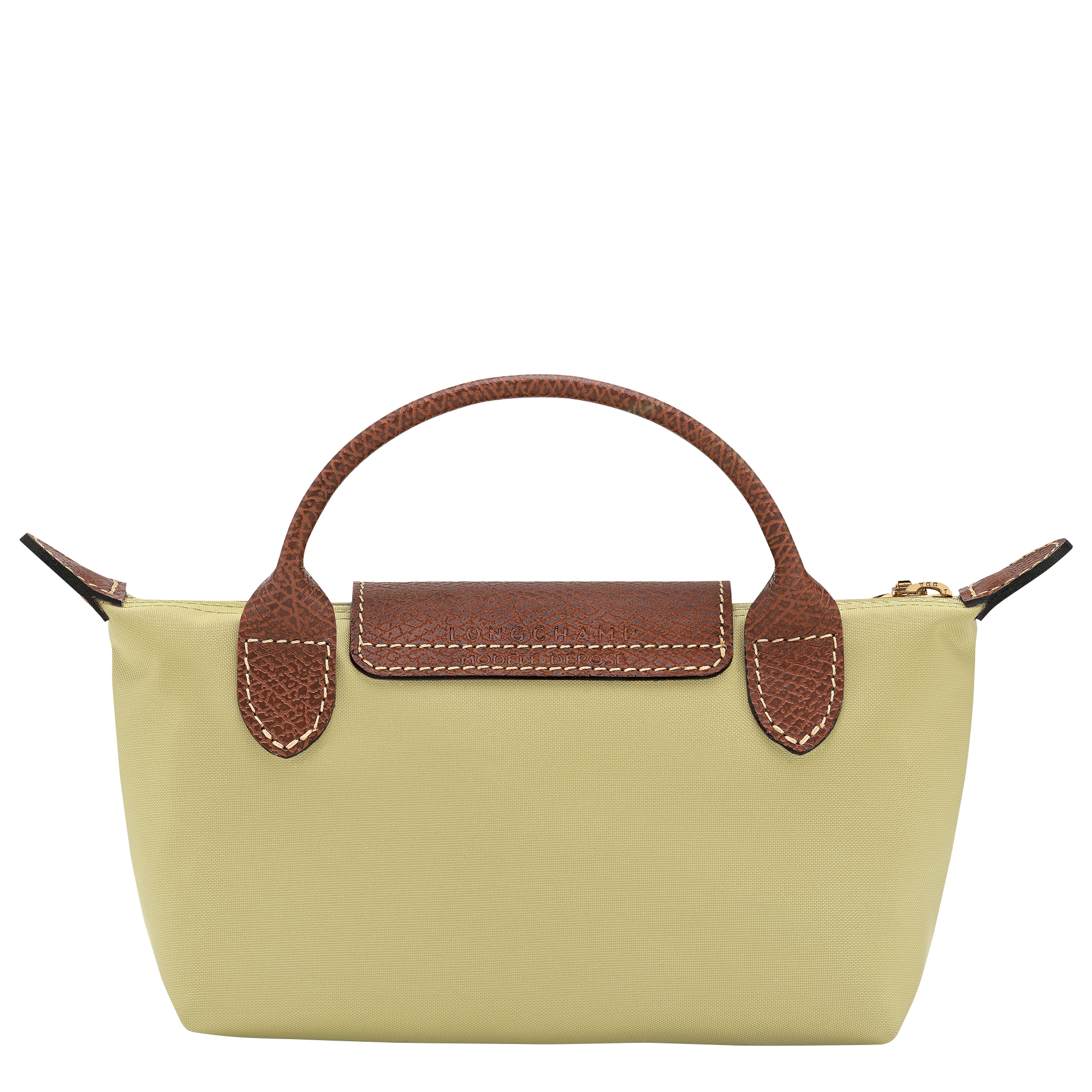 Le Pliage Original Pouch with handle, Pistachio
