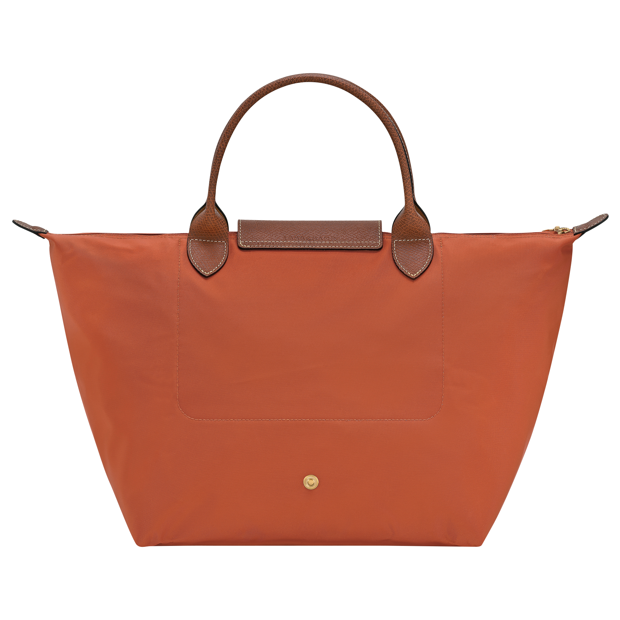 Handbag M, Brick - View 3 of
6 - zoom in Le Pliage Original Handbag M, Brick