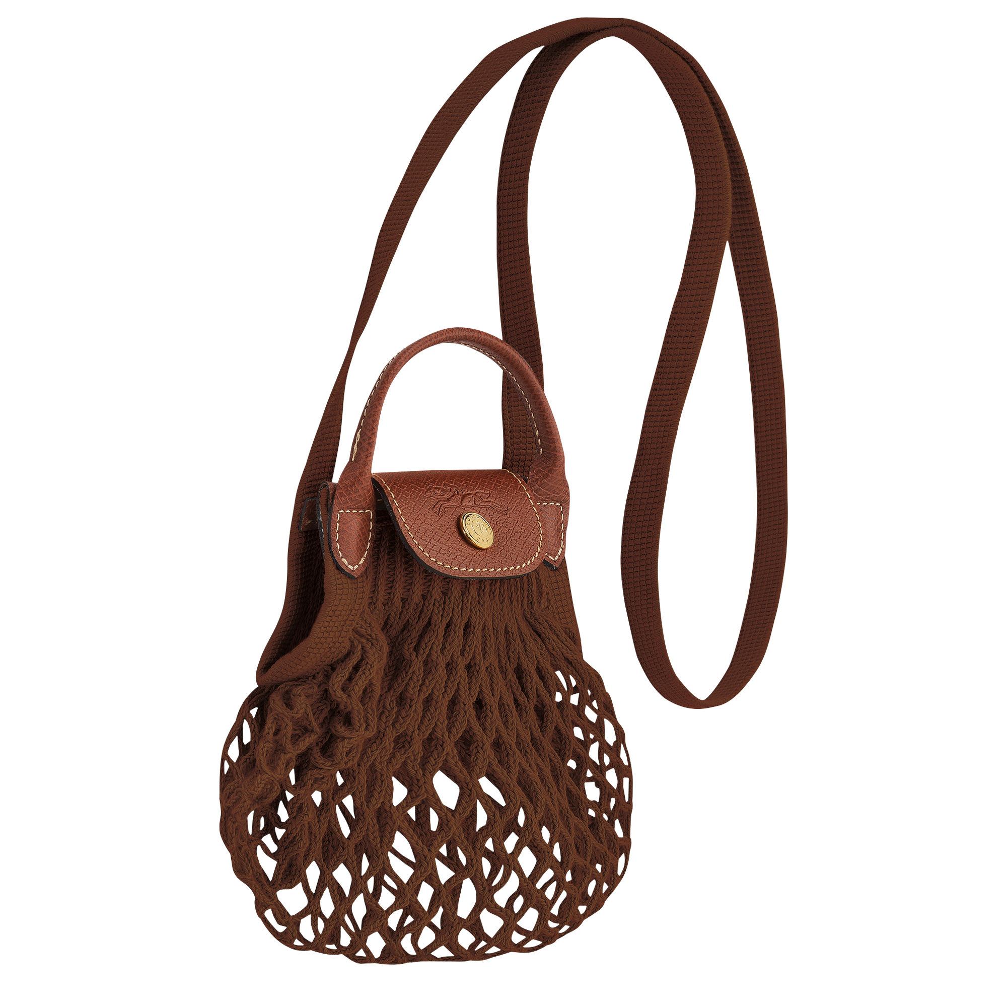 Le Pliage Filet Mesh bag XS, Tobacco