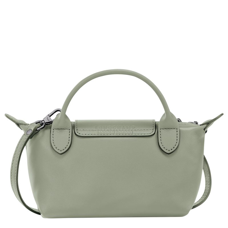 Le Pliage Xtra XS Pouch , Tundra - Leather  - View 3 of  5