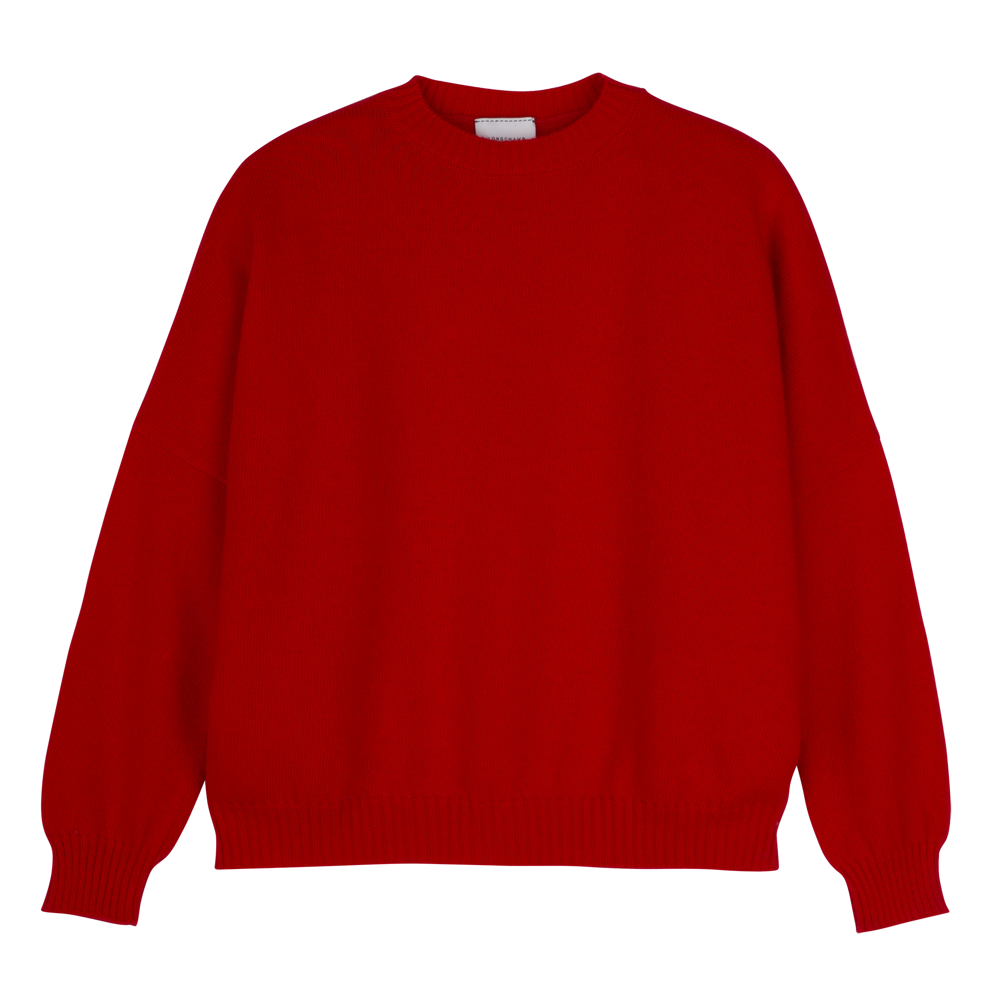 Sweater, Red/Navy - View 1 of
5 - zoom in null Sweater, Red/Navy