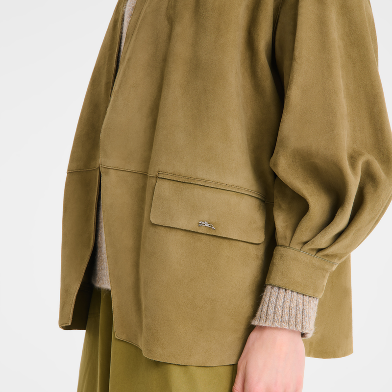 Jacket , Olive - Leather  - View 5 of  5