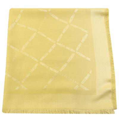 Le Roseau Shawl , Yellow Chick - Silk Blend 