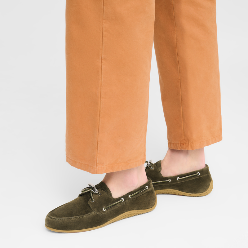 Longboat Loafer , Olive - Leather  - View 5 of  5