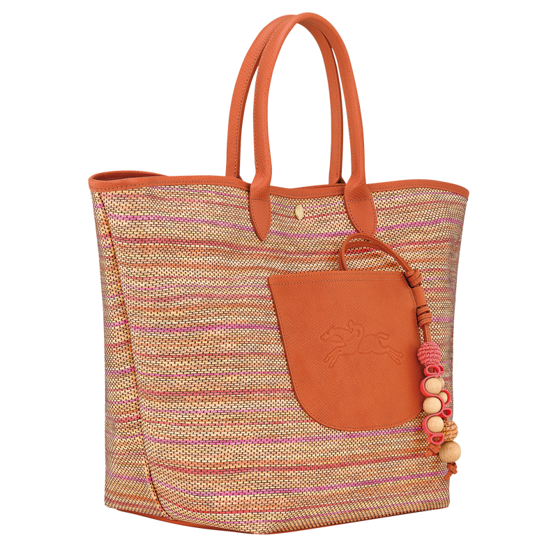 Le Pliage Collection L Basket bag , Rainbow - Canvas  - View 3 of  5