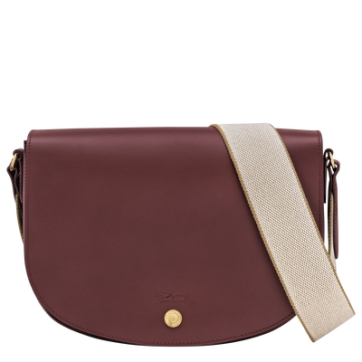 Épure Crossbody bag M, Burgundy