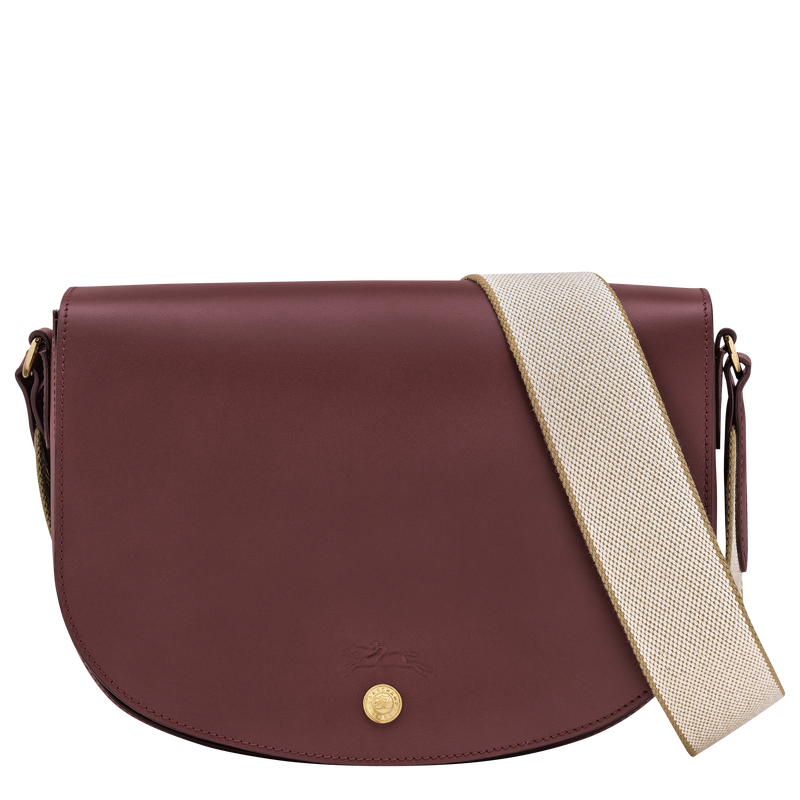 Épure M Crossbody bag , Burgundy - Leather  - View 1 of  5