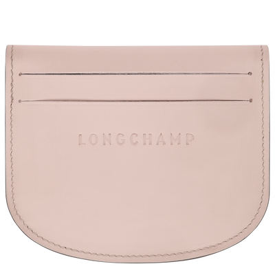 &Eacute;pure Card holder , Petal Pink - Leather