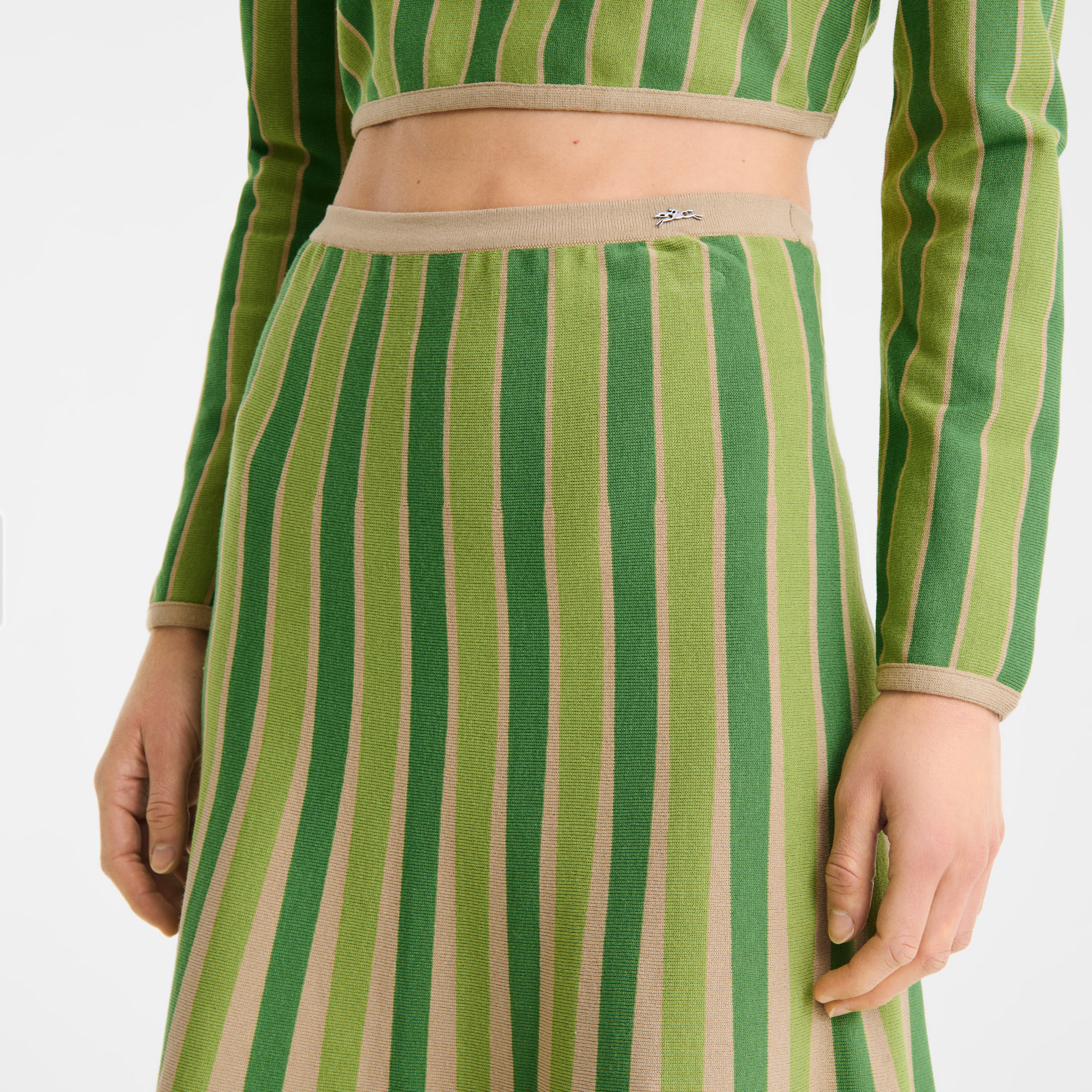 null Skirt, Heritage Green