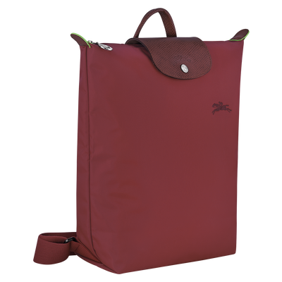 Le Pliage Green Backpack M, Pomegranate