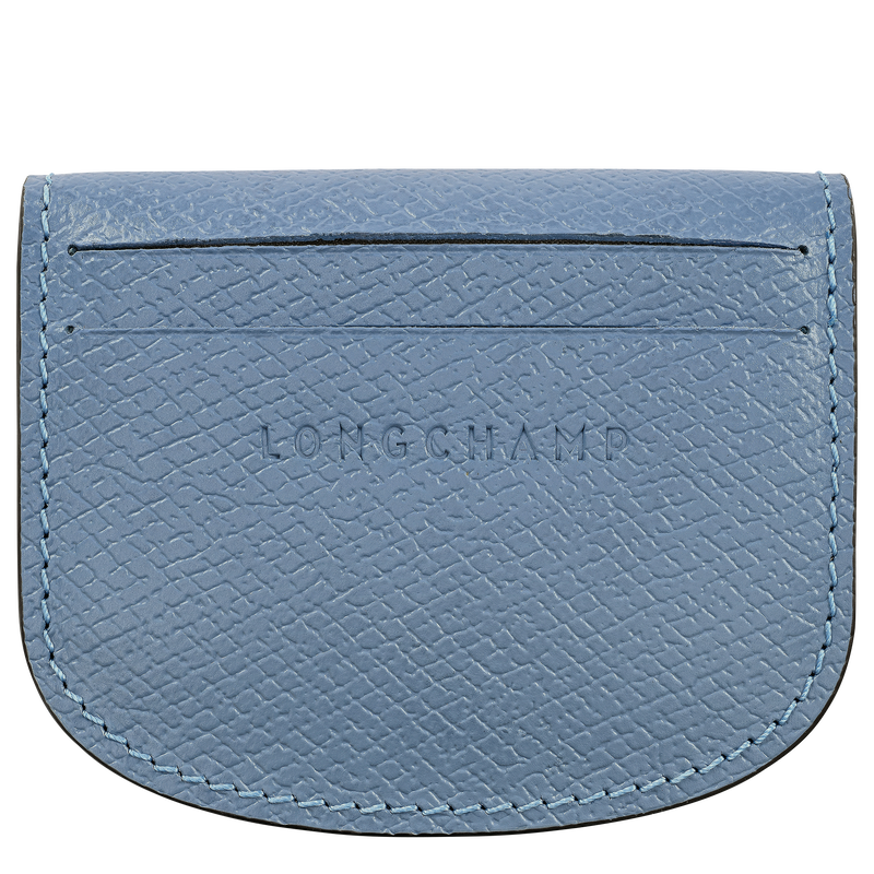 &Eacute;pure Card holder , Slate - Leather  - View 2 of  3