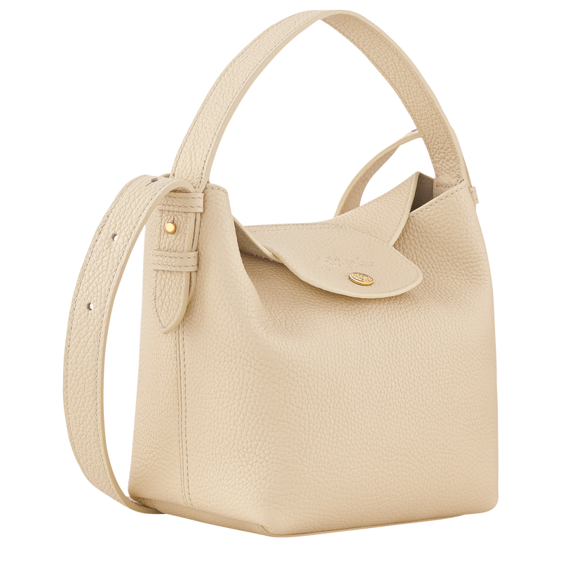 Le Cadence L Bucket bag , Vanilla - Leather  - View 2 of  5