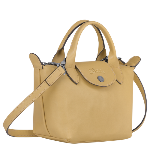 Le Pliage Cuir Crossbody bag Desert - Leather (L1061757526)