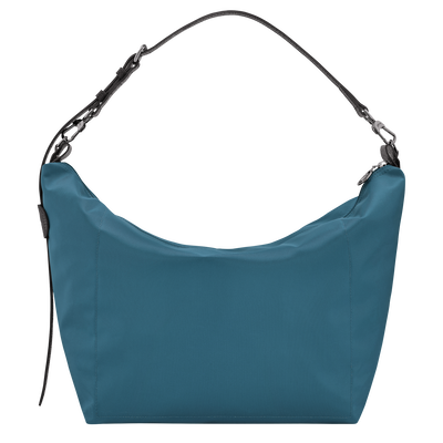 Le Slouchy Hobo bag M, Peacock