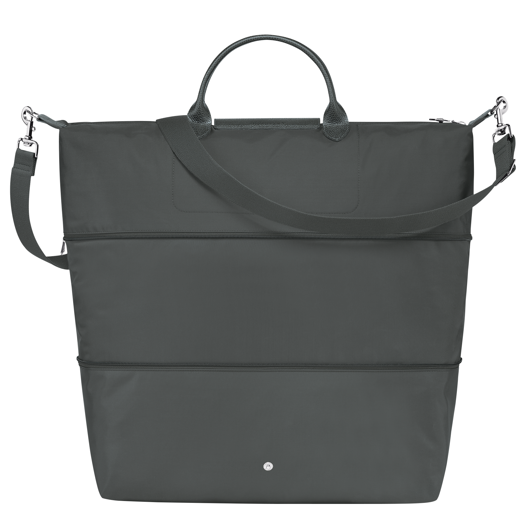 Le Pliage Green Travel bag expandable, Graphite