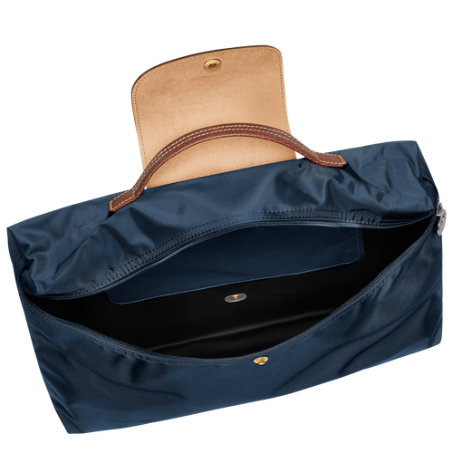 Le Pliage Original S Briefcase , Navy - Recycled canvas - View 5 of  6