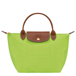 Le Pliage Original S Handbag , Green Light - Recycled canvas