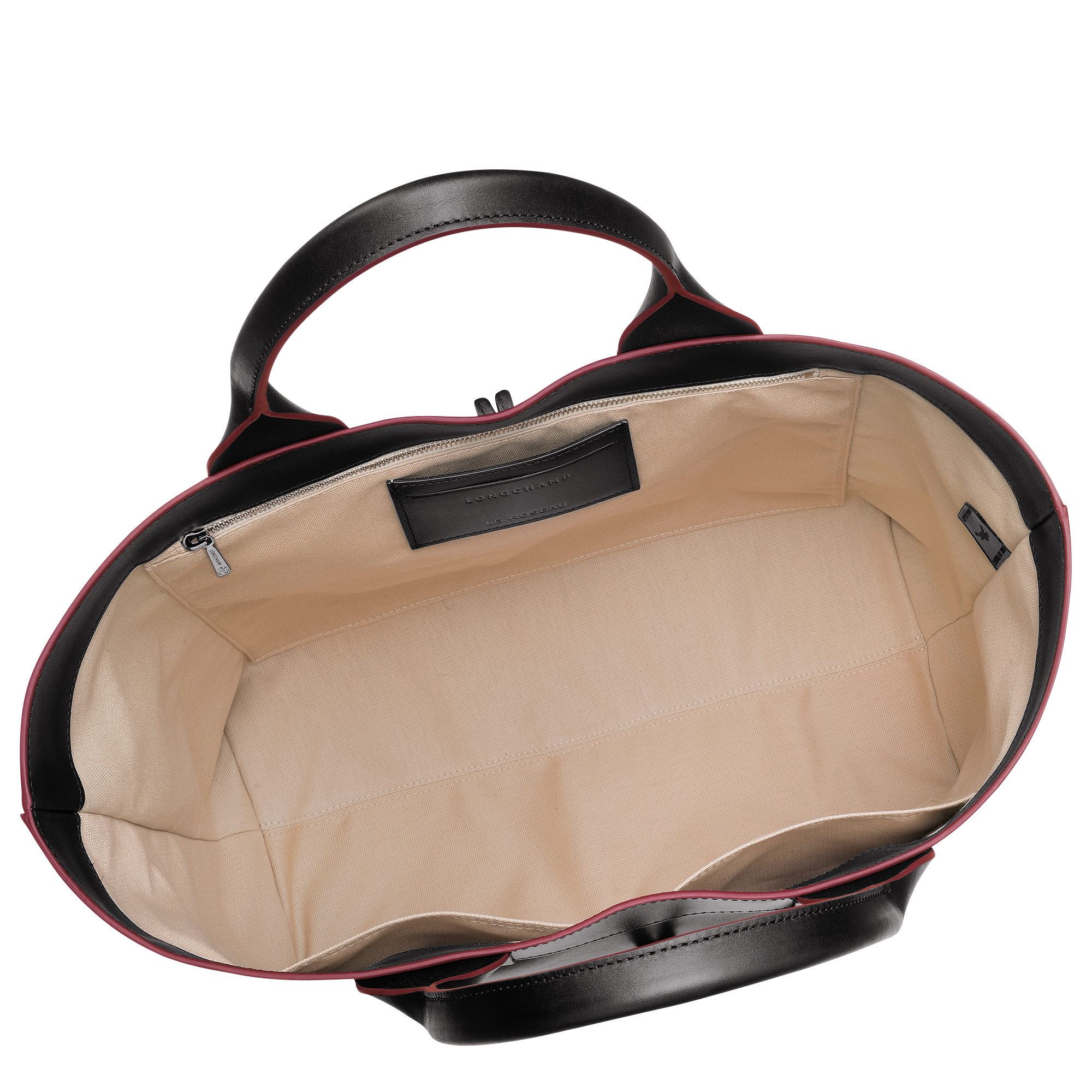 Tote bag L, Black - View 5 of
6 - zoom in Le Roseau Tote bag L, Black