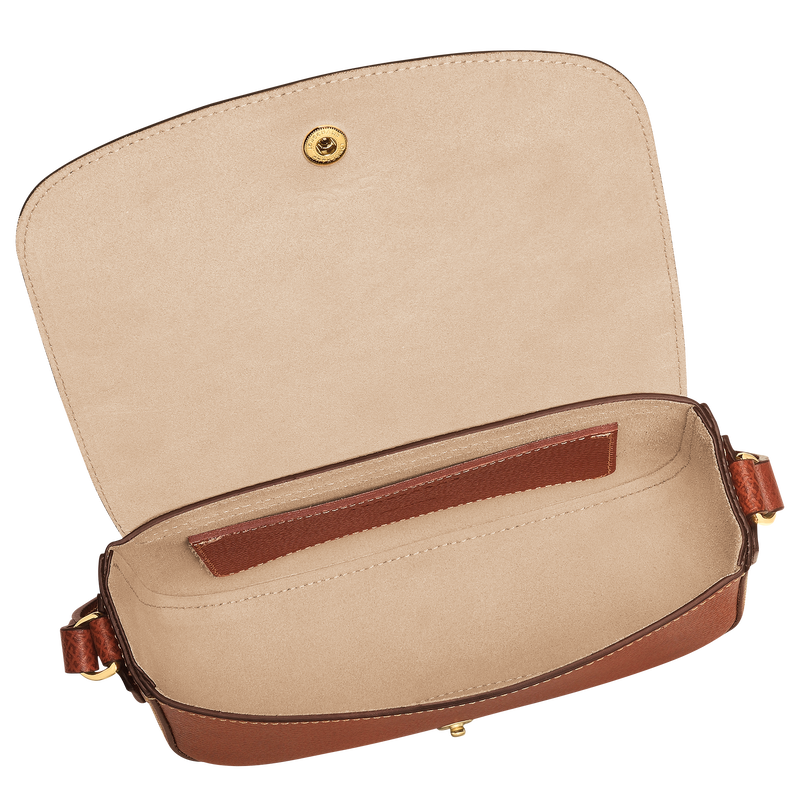&Eacute;pure S Crossbody bag , Brown - Leather  - View 5 of  7