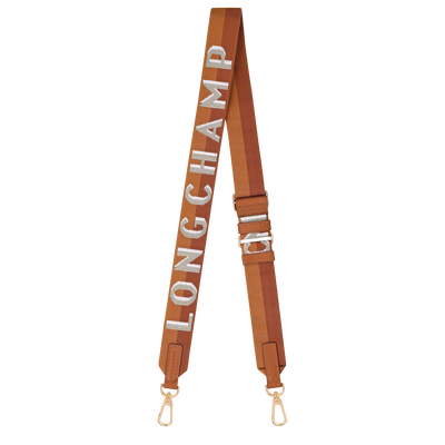 Longchamp Shadow Shoulder strap, Cashew