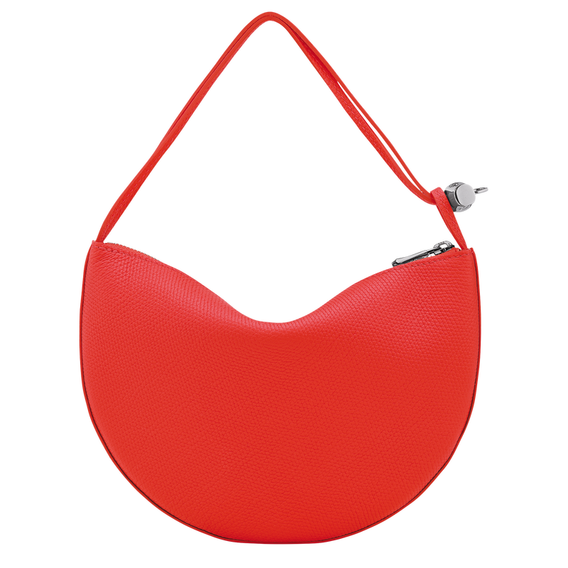 Le Roseau Clutch , Vermilion - Leather  - View 4 of  6