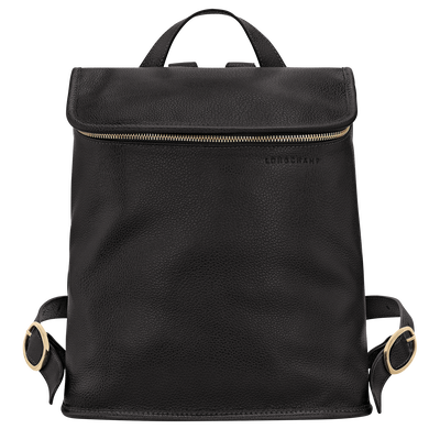 Le Foulonn&eacute; M Backpack , Black - Leather