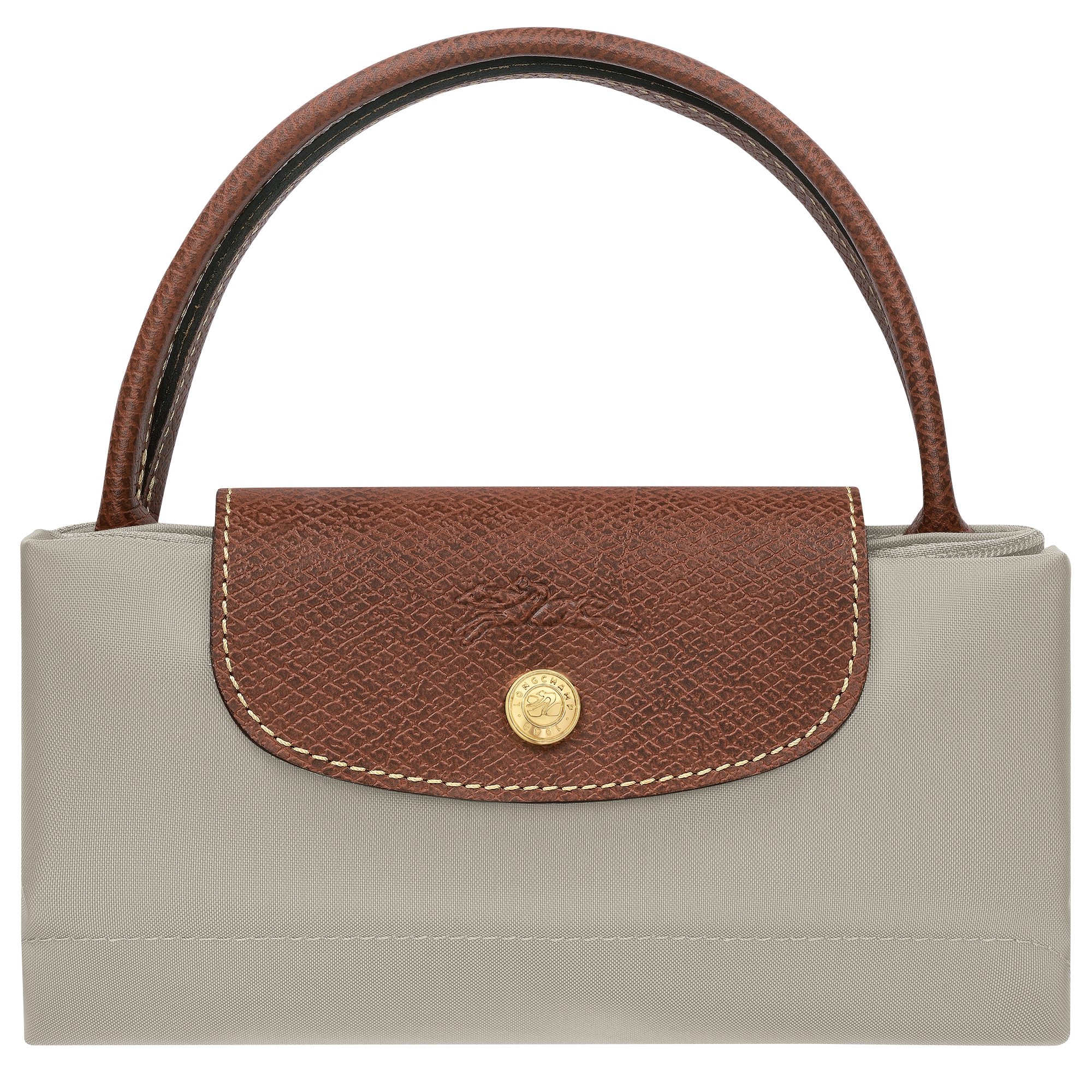 Le Pliage Original Handbag S, Pebble