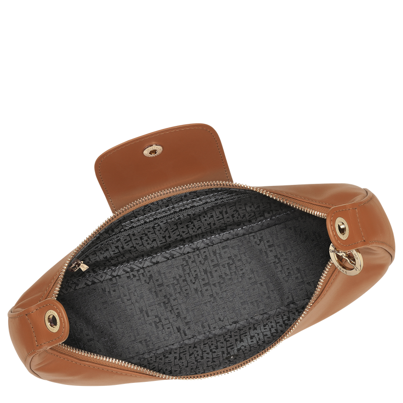 Le Pliage Xtra M Shoulder bag , Cashew - Leather  - View 5 of  6