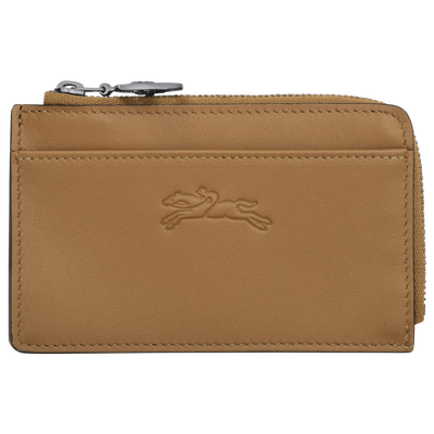 Le Pliage Xtra Card holder , Tobacco - Leather