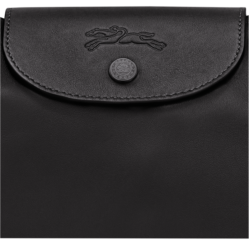 Le Pliage Xtra L Shoulder bag , Black - Leather  - View 6 of  6