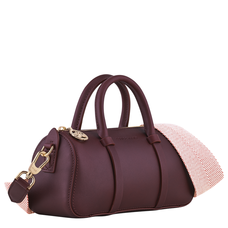 Daylong S Handbag , Pomegranate - Leather  - View 3 of  5