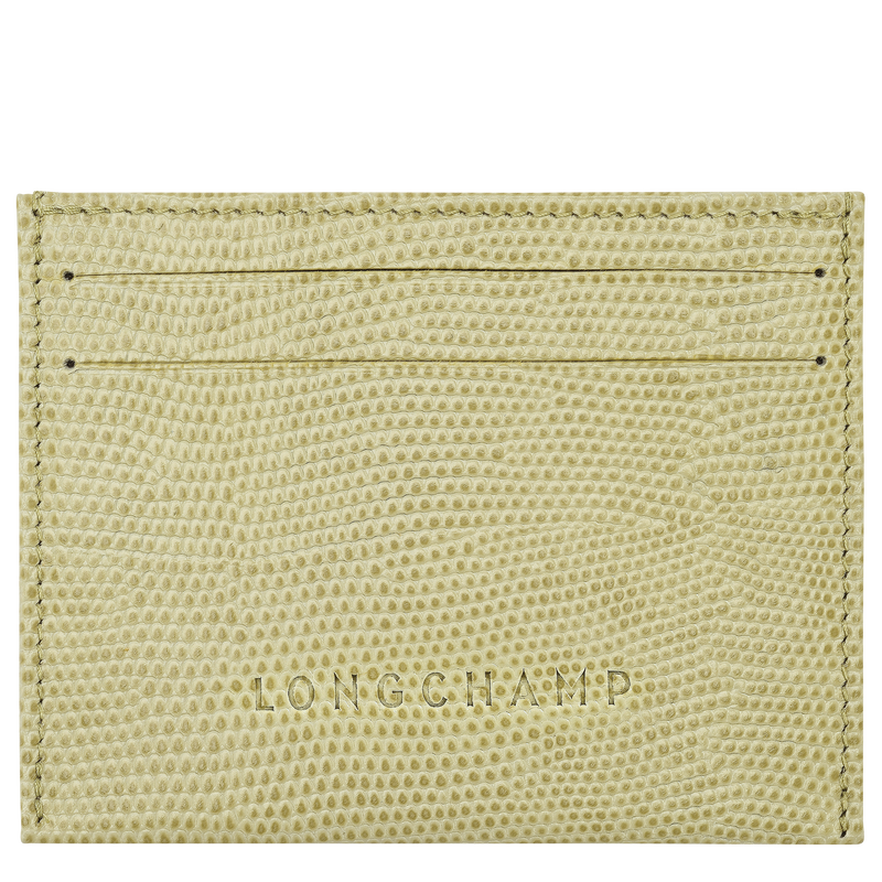 Longchamp Pocket Card holder , Pistachio - Leather  - View 1 of  2