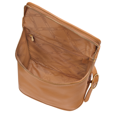 Le Foulonn&eacute; Backpack M, Pecan