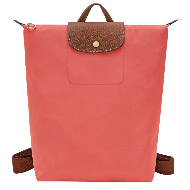 Le Pliage Original M Backpack , Strawberry - Recycled canvas  - View 1 of  6
