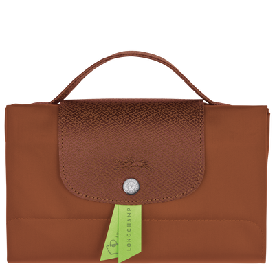 Le Pliage Green Briefcase S, Cognac