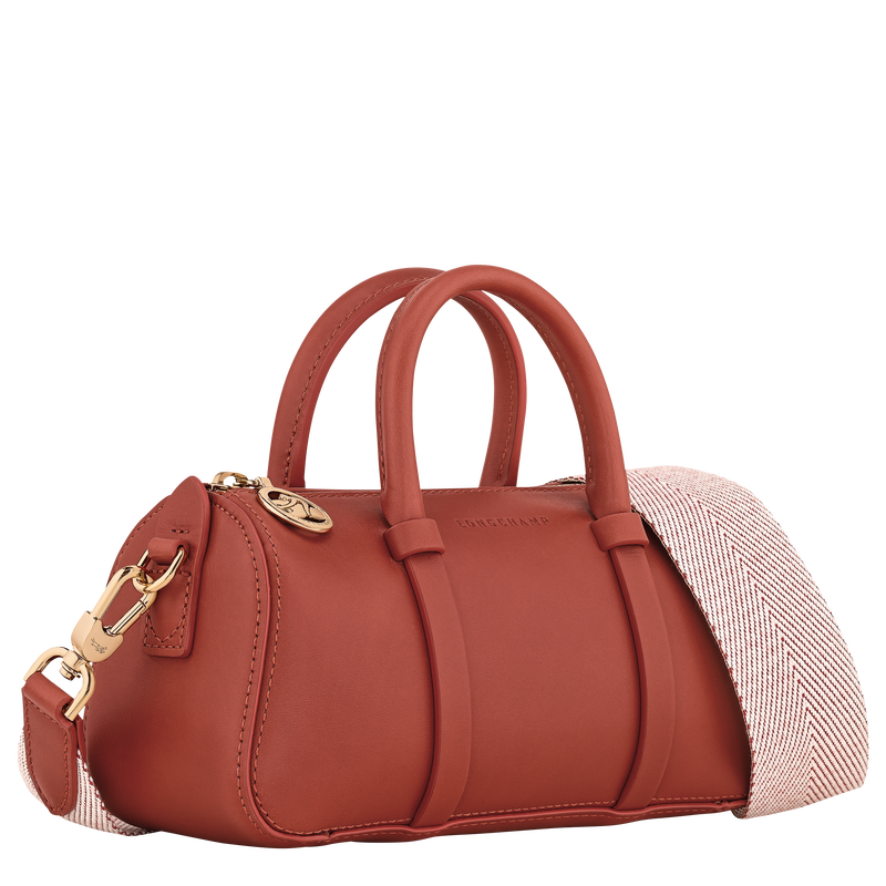 Daylong S Handbag , Terracotta - Leather  - View 3 of  5