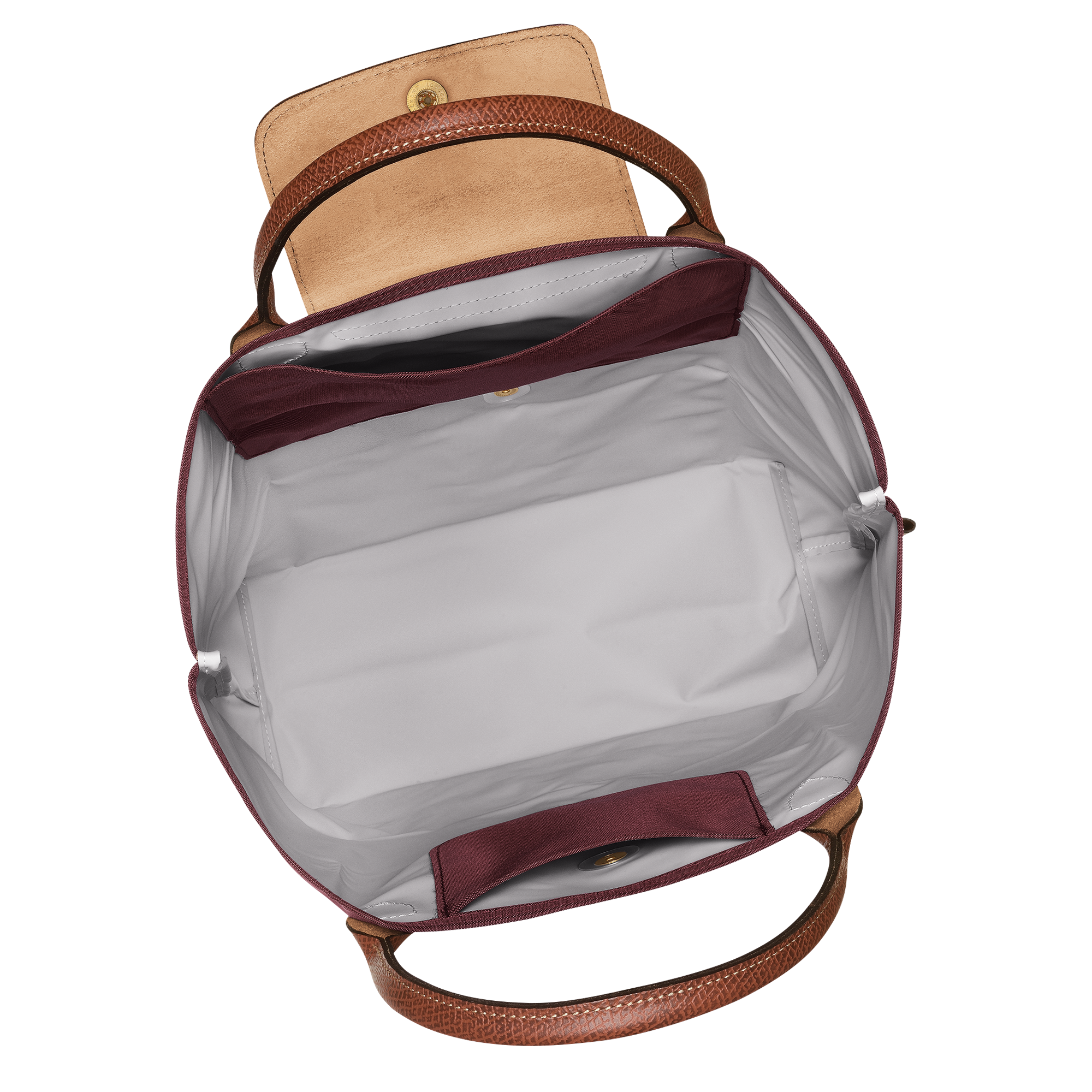 Tote bag M, Burgundy - View 5 of 
        7 - zoom in Le Pliage Original Tote bag M, Burgundy