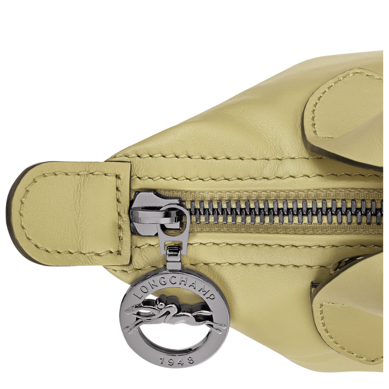 Le Pliage Xtra XS Handbag , Pistachio - Leather  - View 6 of  6