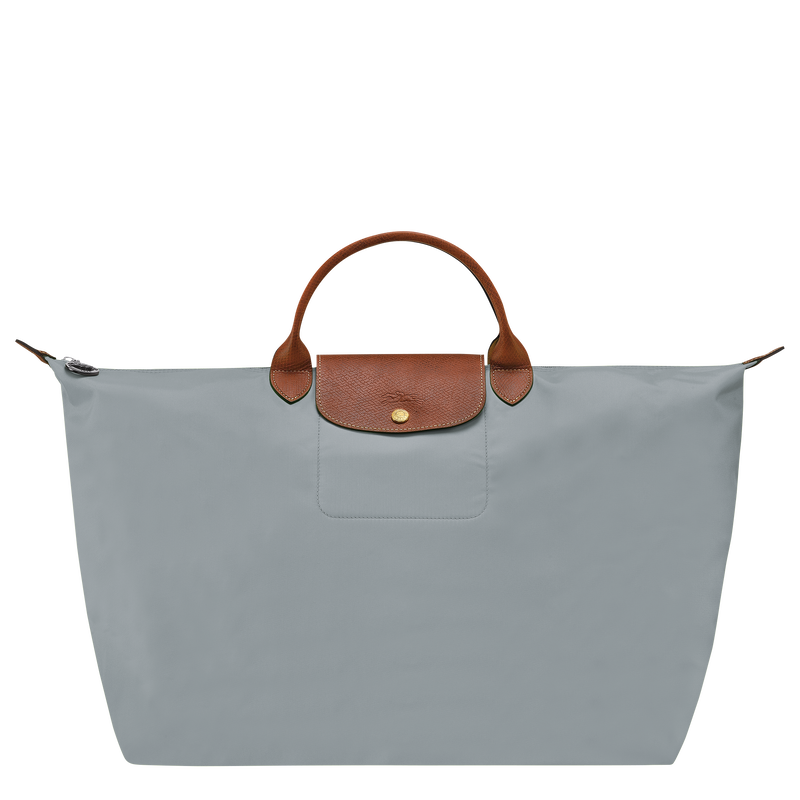 Le Pliage Original S Travel bag , Steel - Recycled canvas  - View 1 of  6