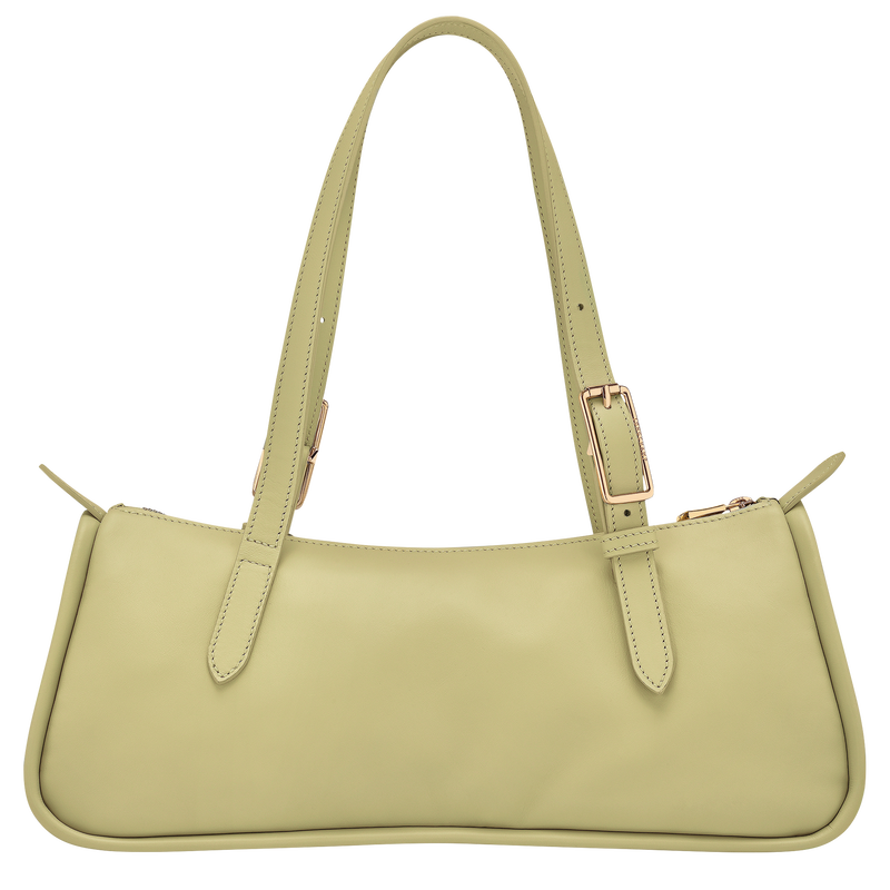 Looong Shoulder bag , Pistachio - Leather  - View 4 of  6