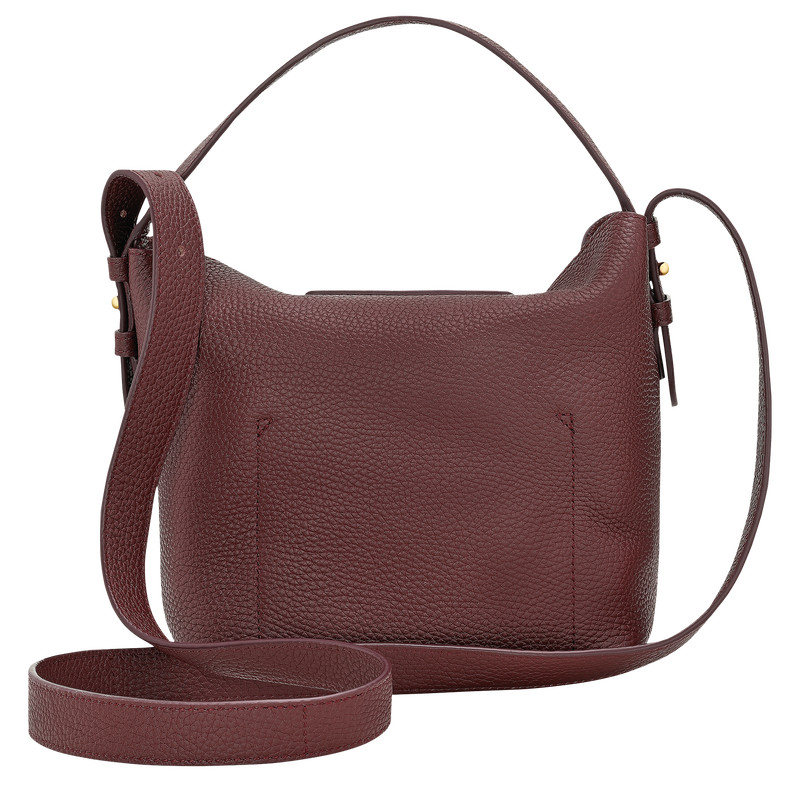 Le Cadence L Bucket bag , Burgundy - Leather  - View 3 of  5