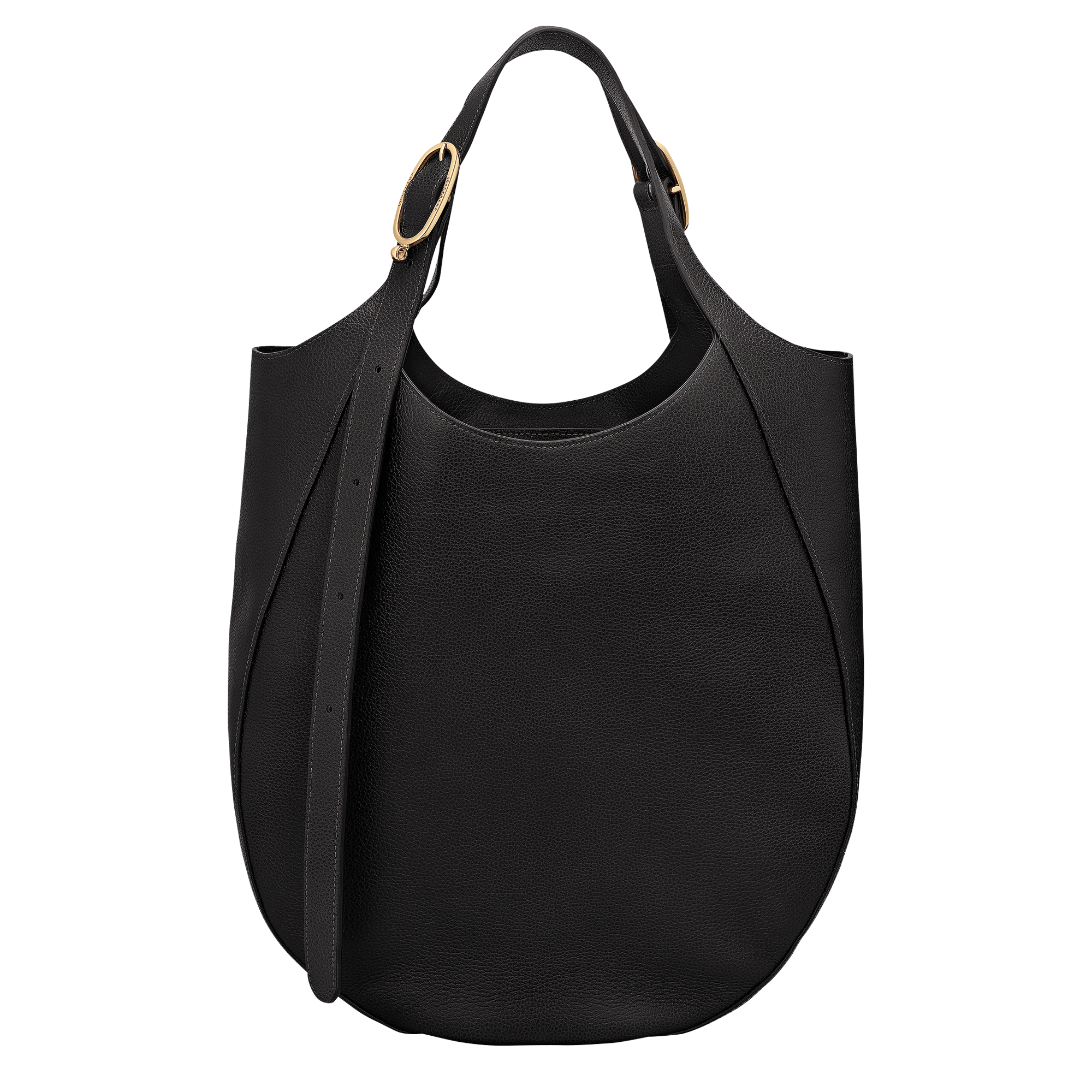 Le Foulonn&eacute; Tote bag XL, Black