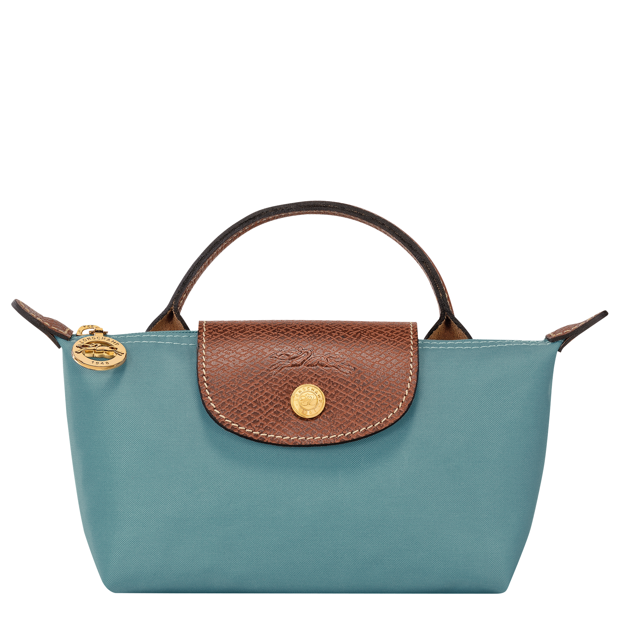 Pouch with handle, Eucalyptus - View 1 of 
        6 - zoom in Le Pliage Original Pouch with handle, Eucalyptus