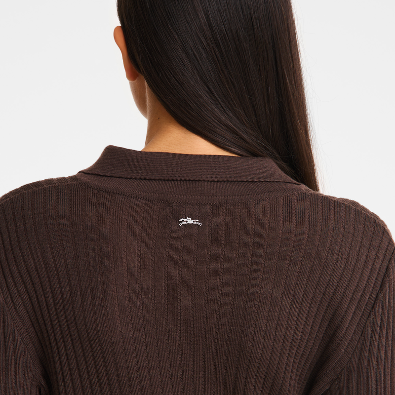 Top , Mocha - Knit  - View 4 of  4