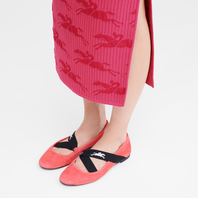 Energy Ballerinas , Blush - Leather