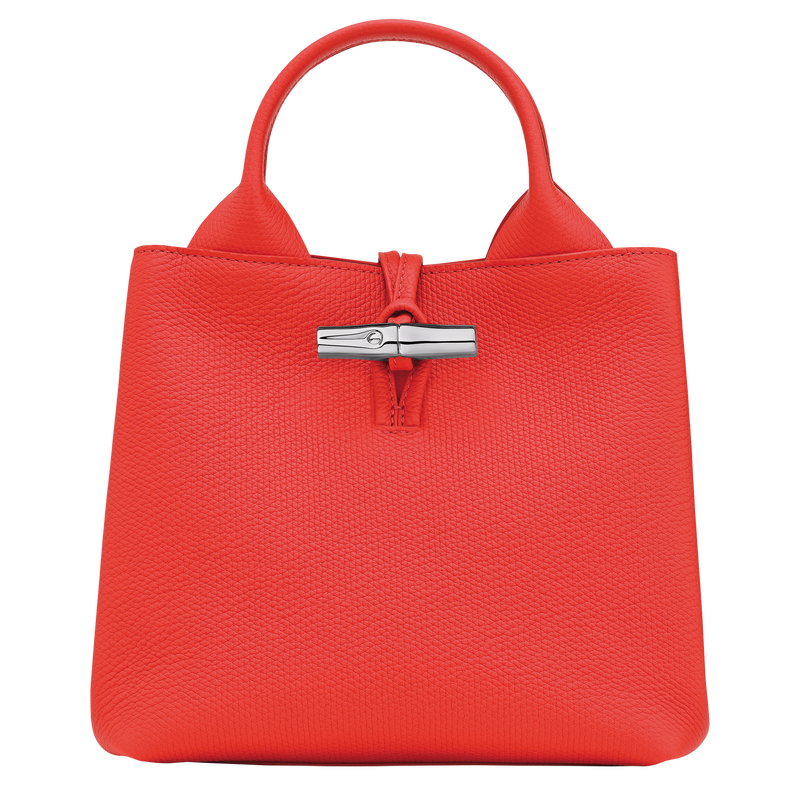 Le Roseau S Handbag , Vermilion - Leather  - View 5 of  7