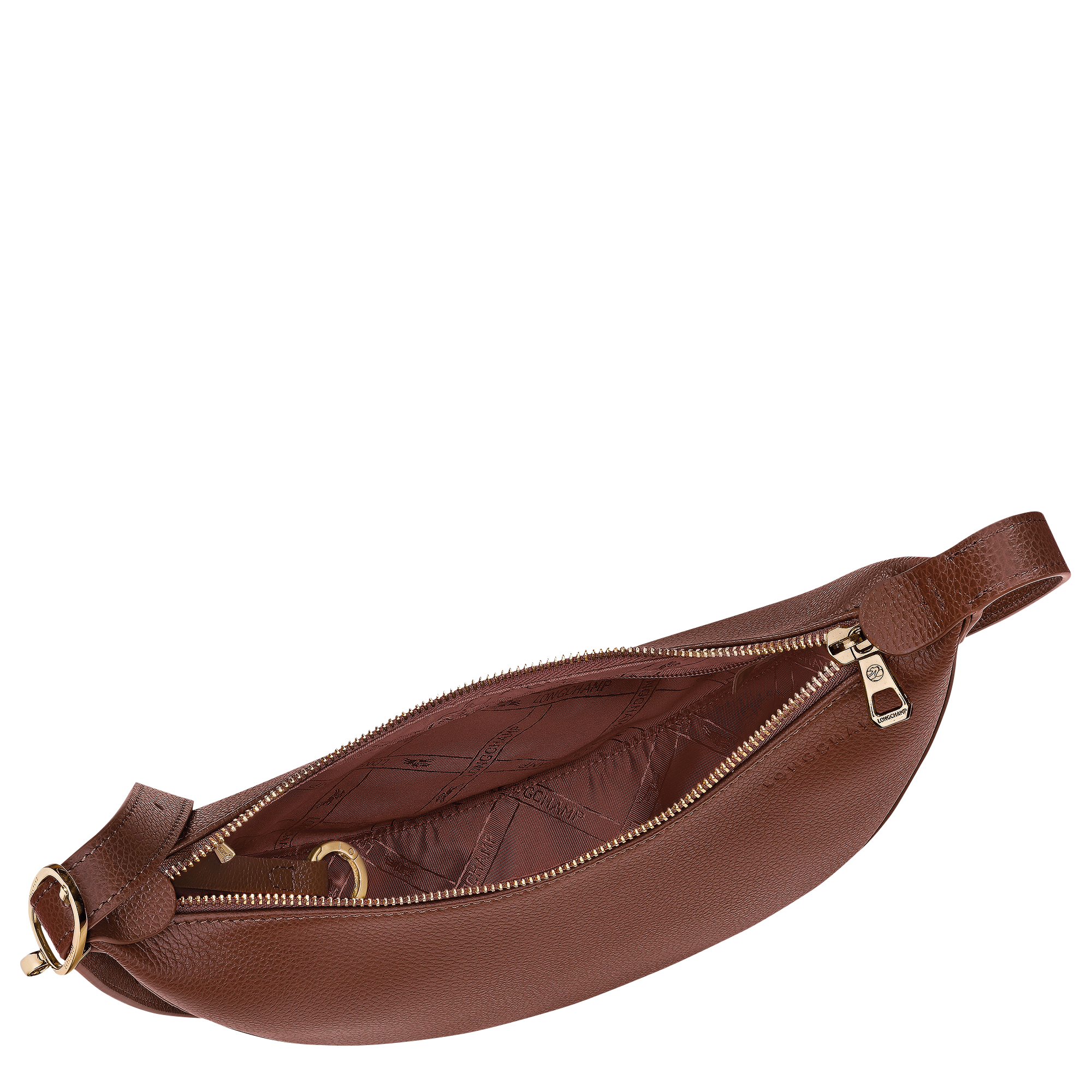 Le Foulonn&eacute; Crossbody bag S, Coffee