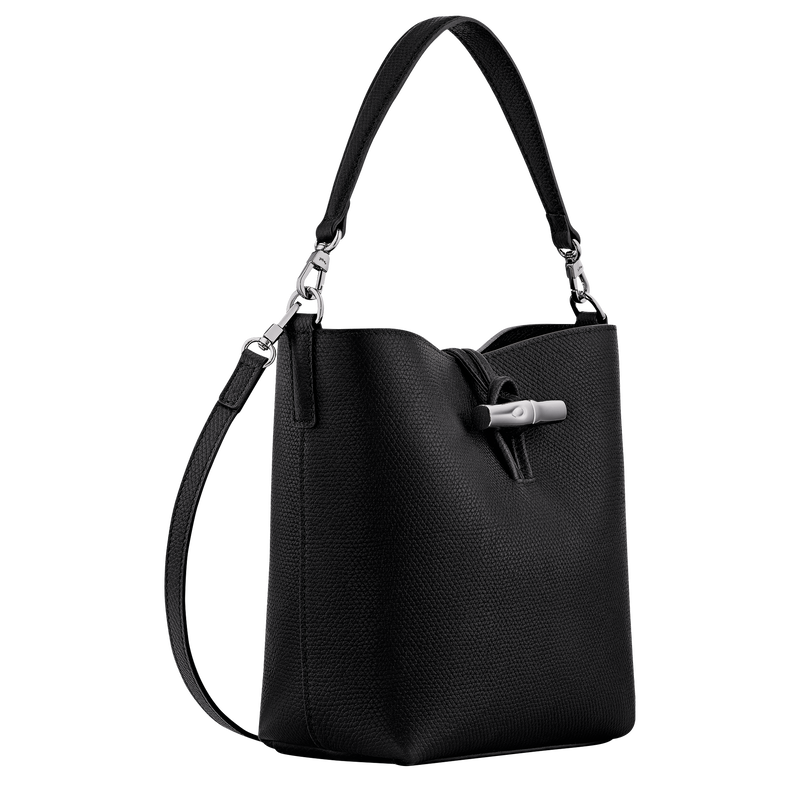 Le Roseau XS Bucket bag , Black - Leather  - View 3 of  5