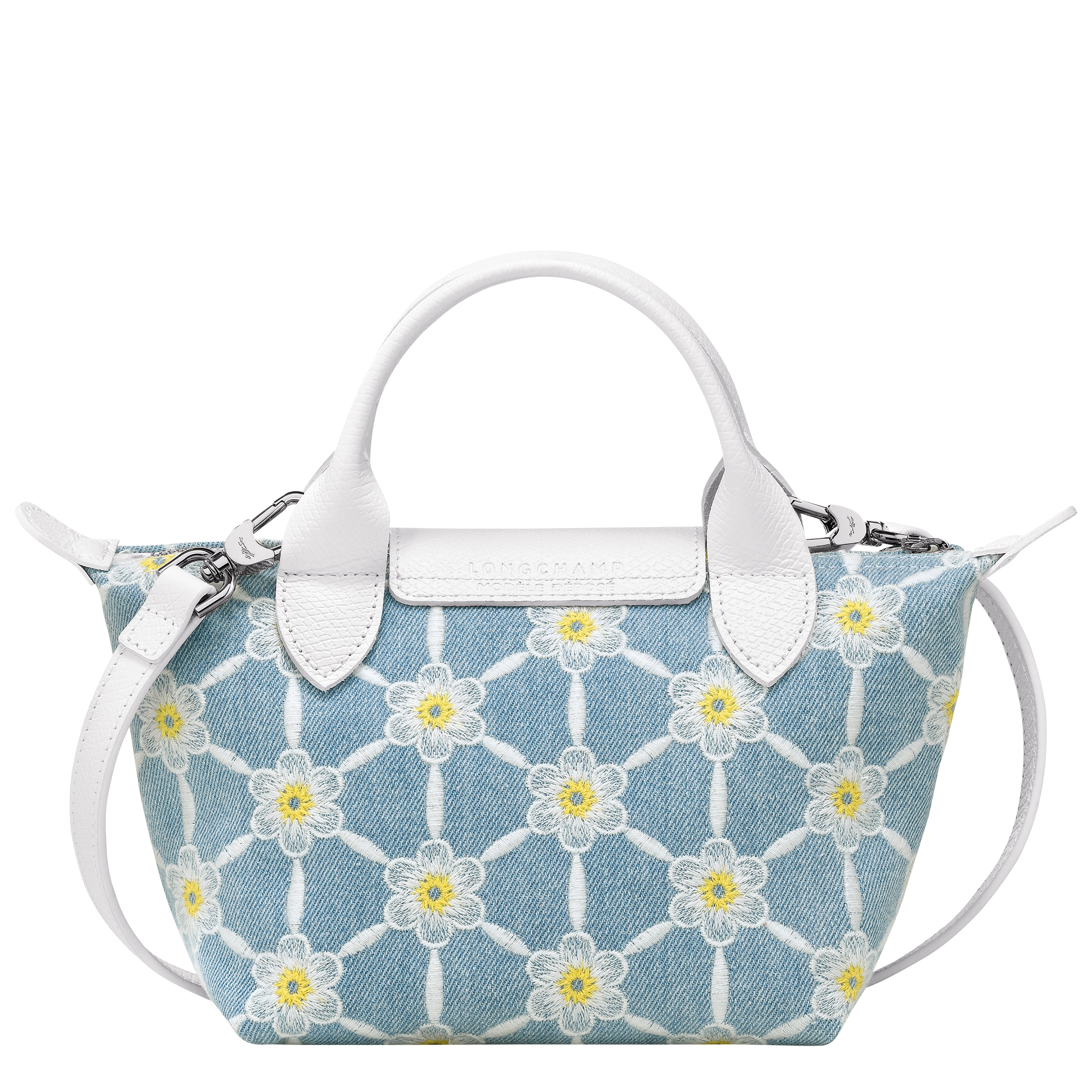 Handbag XS, Sky Blue - View 4 of
5 - zoom in Le Pliage Collection Handbag XS, Sky Blue